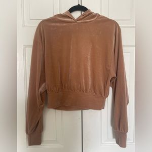 Express Velour Long Sleeve with Hood